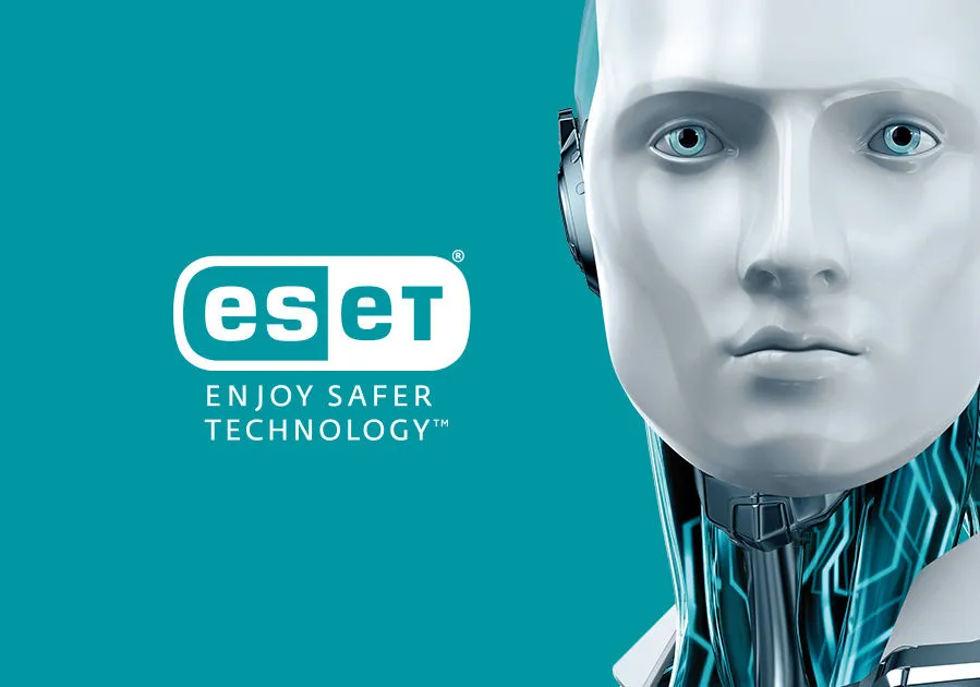 Logotipo de ESET, antivirus para endpoints